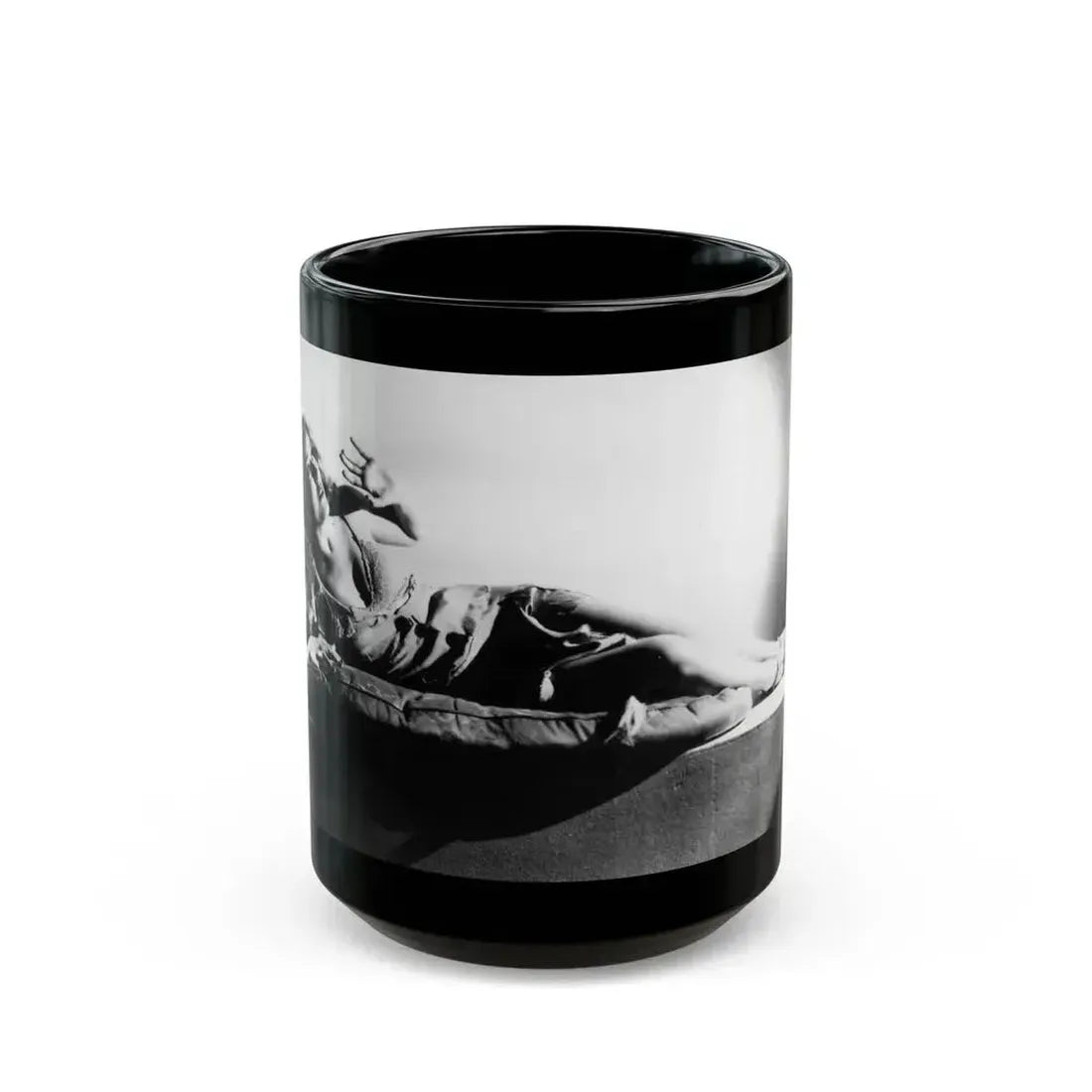 Fay Wray #37 (Vintage Female Icon) Black Coffee Mug 15oz - Go Mug Yourself