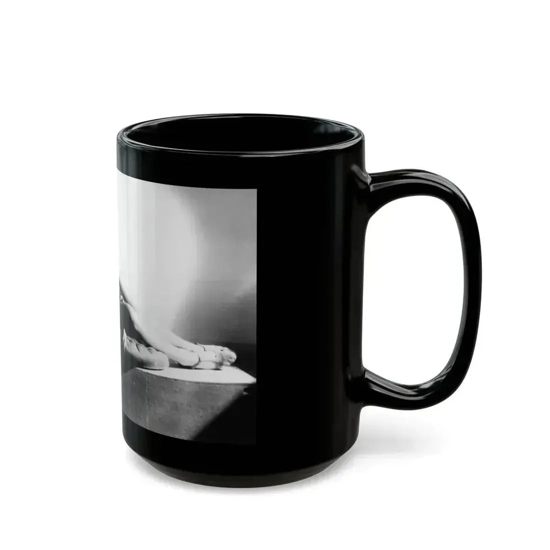 Fay Wray #37 (Vintage Female Icon) Black Coffee Mug - Go Mug Yourself