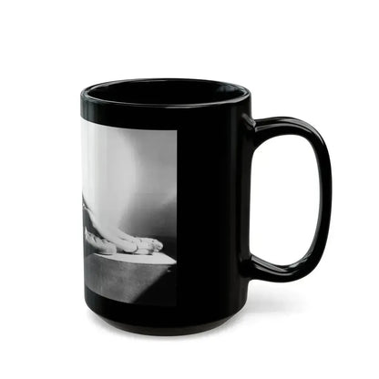 Fay Wray #37 (Vintage Female Icon) Black Coffee Mug - Go Mug Yourself