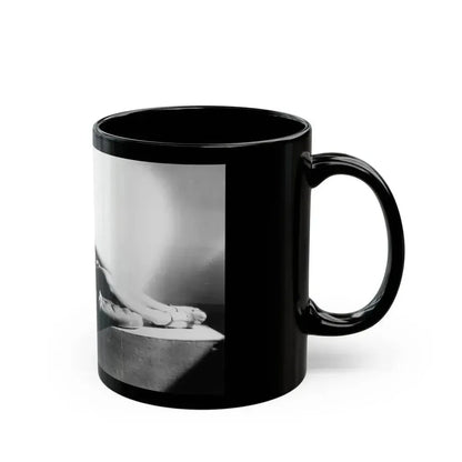 Fay Wray #37 (Vintage Female Icon) Black Coffee Mug - Go Mug Yourself