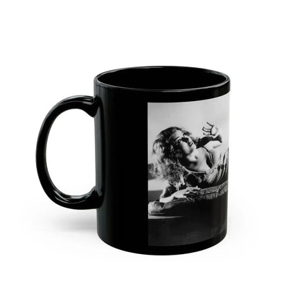 Fay Wray #37 (Vintage Female Icon) Black Coffee Mug - Go Mug Yourself