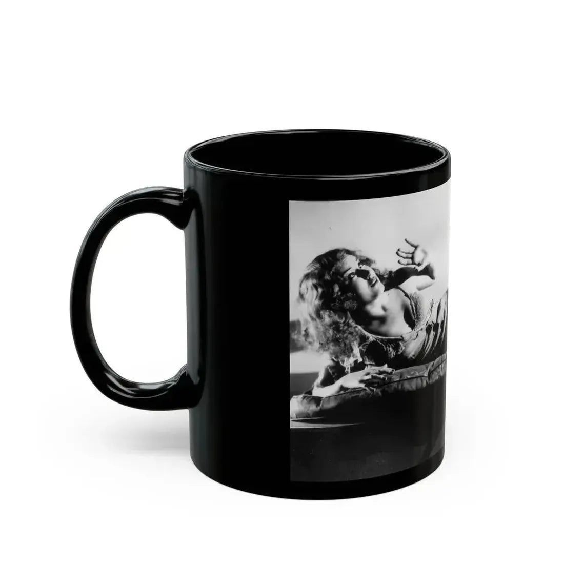 Fay Wray #37 (Vintage Female Icon) Black Coffee Mug - Go Mug Yourself