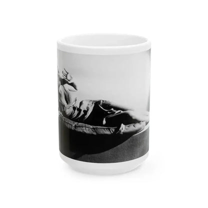 Fay Wray #37 (Vintage Female Icon) White Coffee Mug 15oz - Go Mug Yourself