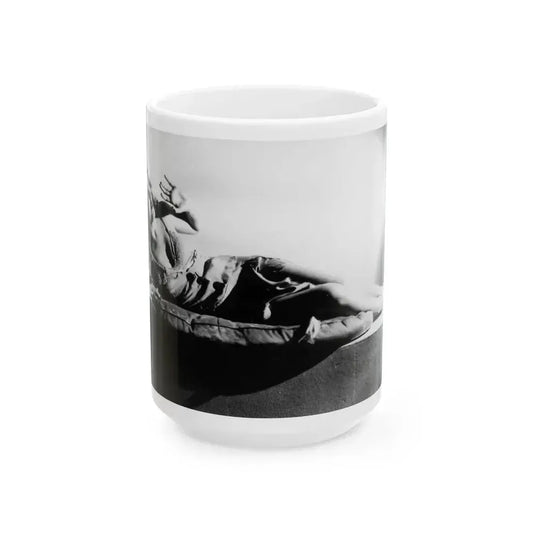 Fay Wray #37 (Vintage Female Icon) White Coffee Mug 15oz - Go Mug Yourself