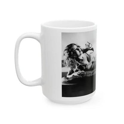Fay Wray #37 (Vintage Female Icon) White Coffee Mug - Go Mug Yourself