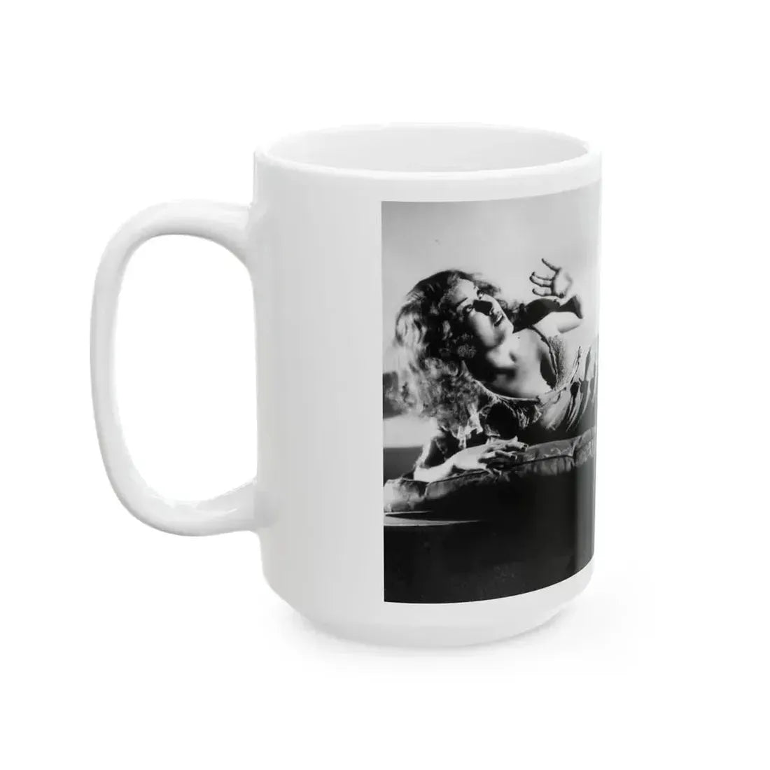 Fay Wray #37 (Vintage Female Icon) White Coffee Mug - Go Mug Yourself