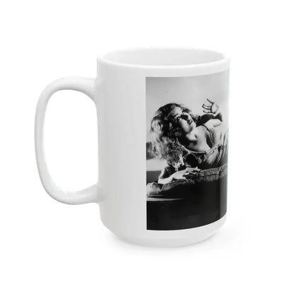 Fay Wray #37 (Vintage Female Icon) White Coffee Mug - Go Mug Yourself