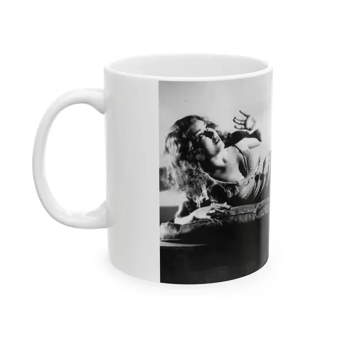 Fay Wray #37 (Vintage Female Icon) White Coffee Mug - Go Mug Yourself