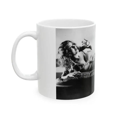 Fay Wray #37 (Vintage Female Icon) White Coffee Mug - Go Mug Yourself