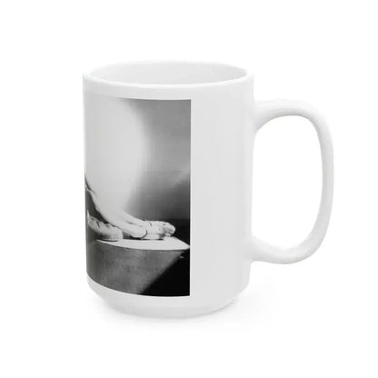 Fay Wray #37 (Vintage Female Icon) White Coffee Mug - Go Mug Yourself