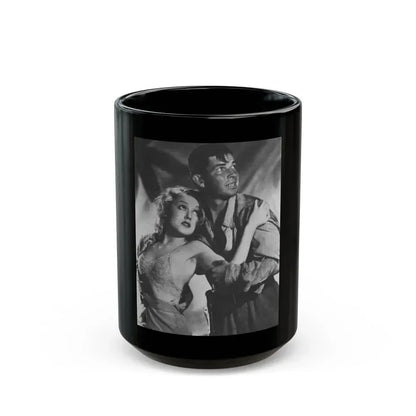 Fay Wray #43 (Vintage Female Icon) Black Coffee Mug 15oz - Go Mug Yourself