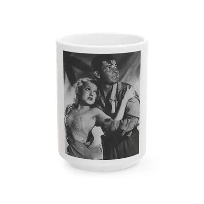 Fay Wray #43 (Vintage Female Icon) White Coffee Mug 15oz - Go Mug Yourself