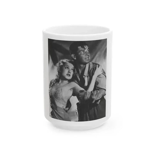 Fay Wray #43 (Vintage Female Icon) White Coffee Mug 15oz - Go Mug Yourself