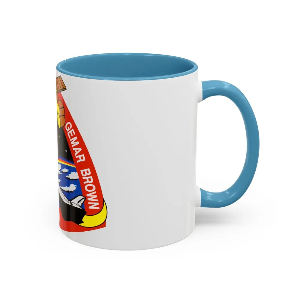 STS 48 (NASA) Accent Coffee Mug-Go Mug Yourself