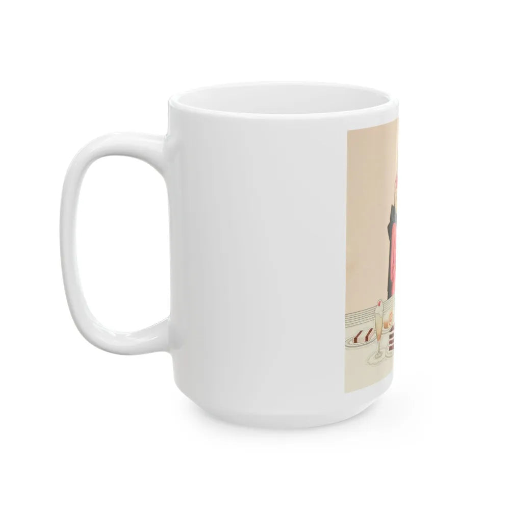 Collier's cover, November 26, 1938 - White Coffee Mug-Go Mug Yourself