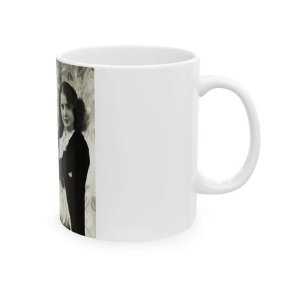 Barbara Stanwyck #165 (Vintage Female Icon) White Coffee Mug-Go Mug Yourself