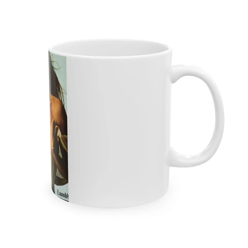 Caroline Munro #205 (Vintage Female Icon) White Coffee Mug-Go Mug Yourself