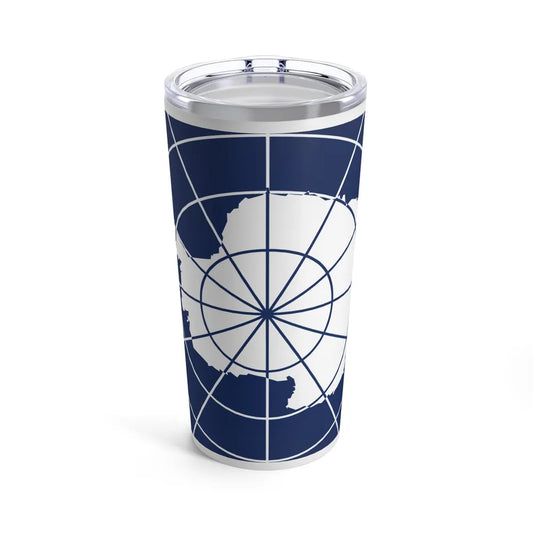 Flag of Antarctic Treaty - Tumbler 20oz-20oz-Go Mug Yourself