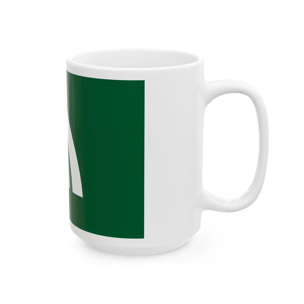 Flag of Kagawa Prefecture Japan - White Coffee Mug-Go Mug Yourself