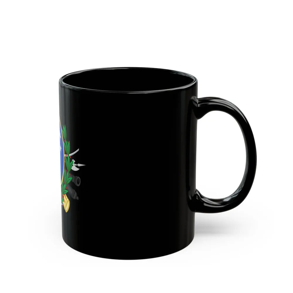 Coat of Arms of Chile (1819-1834) - Black Coffee Mug-Go Mug Yourself