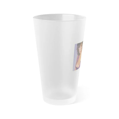 Linda Blair #227 - Partially Topless (Vintage Female Icon) Frosted Pint 16oz-Go Mug Yourself