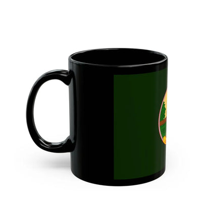 Flag of Lampang Province Thailand - Black Coffee Mug-Go Mug Yourself