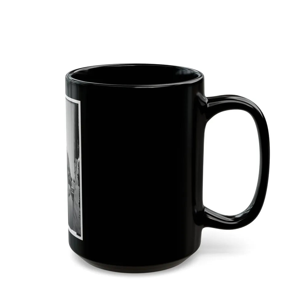 Portrait Of Maj. Gen. Thomas L. Crittenden, Officer Of The Federal Army (U.S. Civil War) Black Coffee Mug-Go Mug Yourself