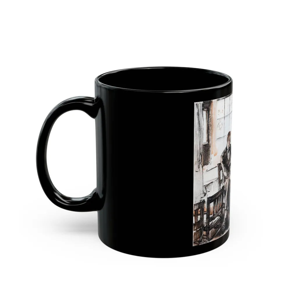 Early to Bed (Pt. 2-1), McCall's, December 1929 - Black Coffee Mug-Go Mug Yourself