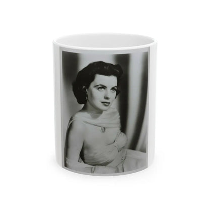 Faith Domergue #219 (Vintage Female Icon) White Coffee Mug-11oz-Go Mug Yourself