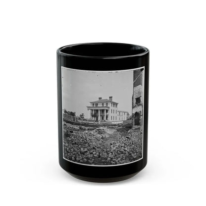 Charleston, S.C. O'connor House (180 Broad Street), In Which Union Officers Were Confined Under Fire (U.S. Civil War) Black Coffee Mug-15oz-Go Mug Yourself