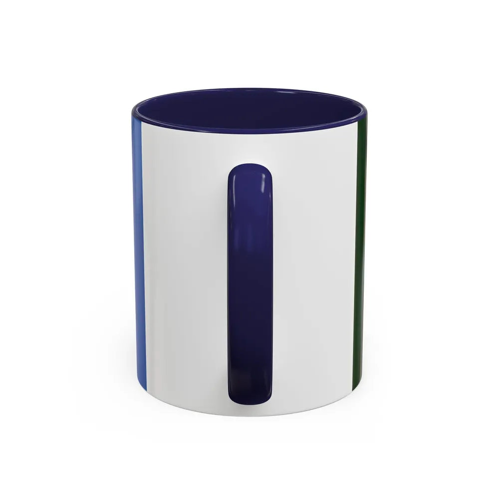 Flag of Calne UK - Accent Coffee Mug-Go Mug Yourself