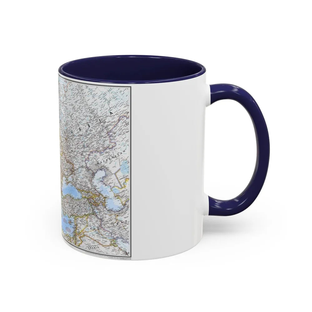 Europe (2004) (Map) Accent Coffee Mug-Go Mug Yourself