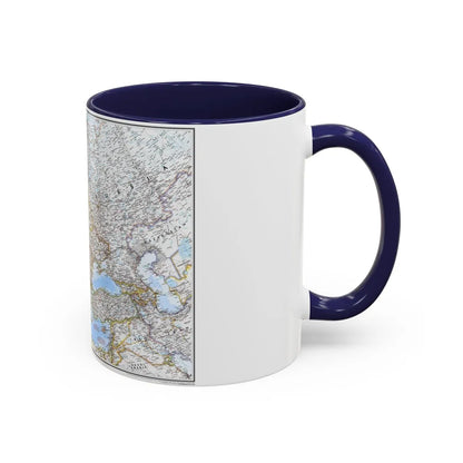 Europe (2004) (Map) Accent Coffee Mug-Go Mug Yourself