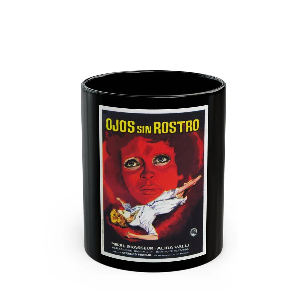 EYES WITHOUT A FACE (3) 1960 Movie Poster - Black Coffee Mug-11oz-Go Mug Yourself