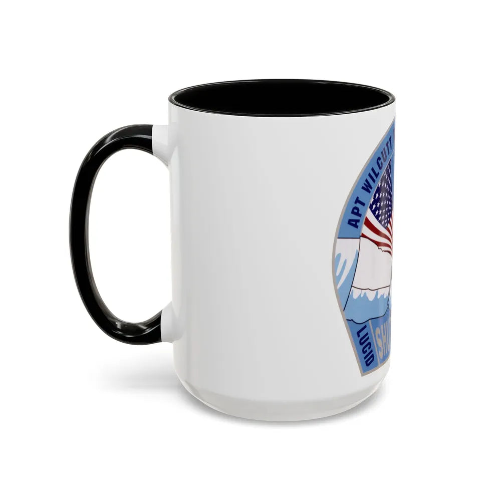 STS 79 (NASA) Accent Coffee Mug-Go Mug Yourself