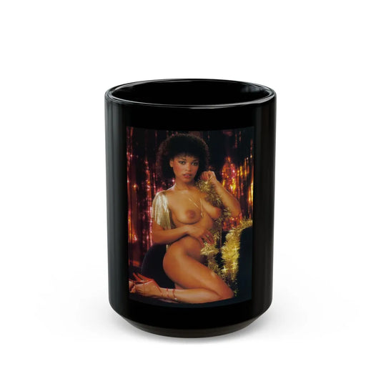 Ola Ray #108 (Vintage Female Icon) Black Coffee Mug-15oz-Go Mug Yourself