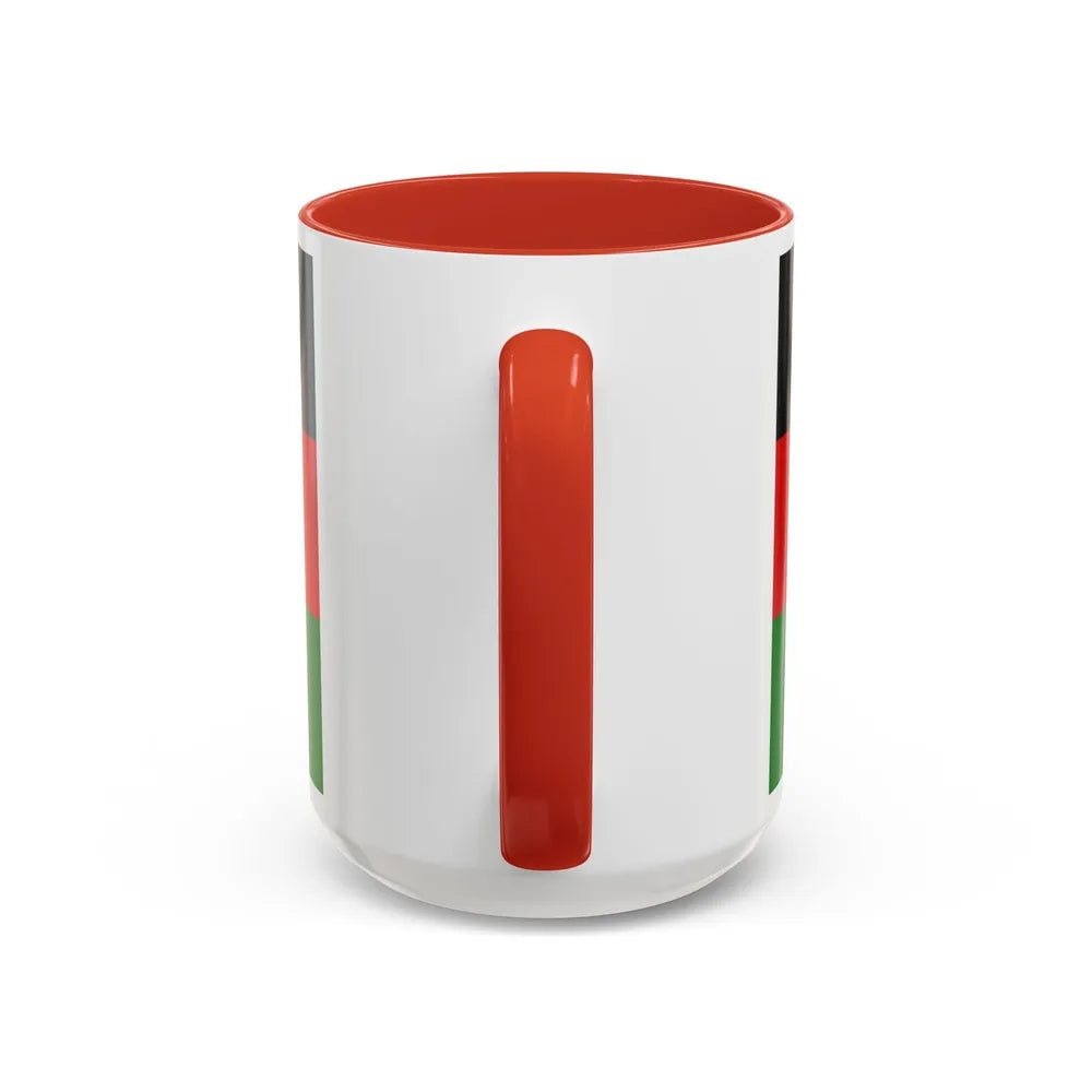 Flag of Afghanistan 1928 - Accent Coffee Mug-Go Mug Yourself