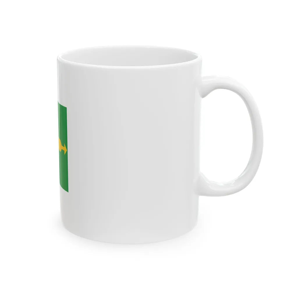 Flag of the Federal District Brazil - White Coffee Mug-Go Mug Yourself