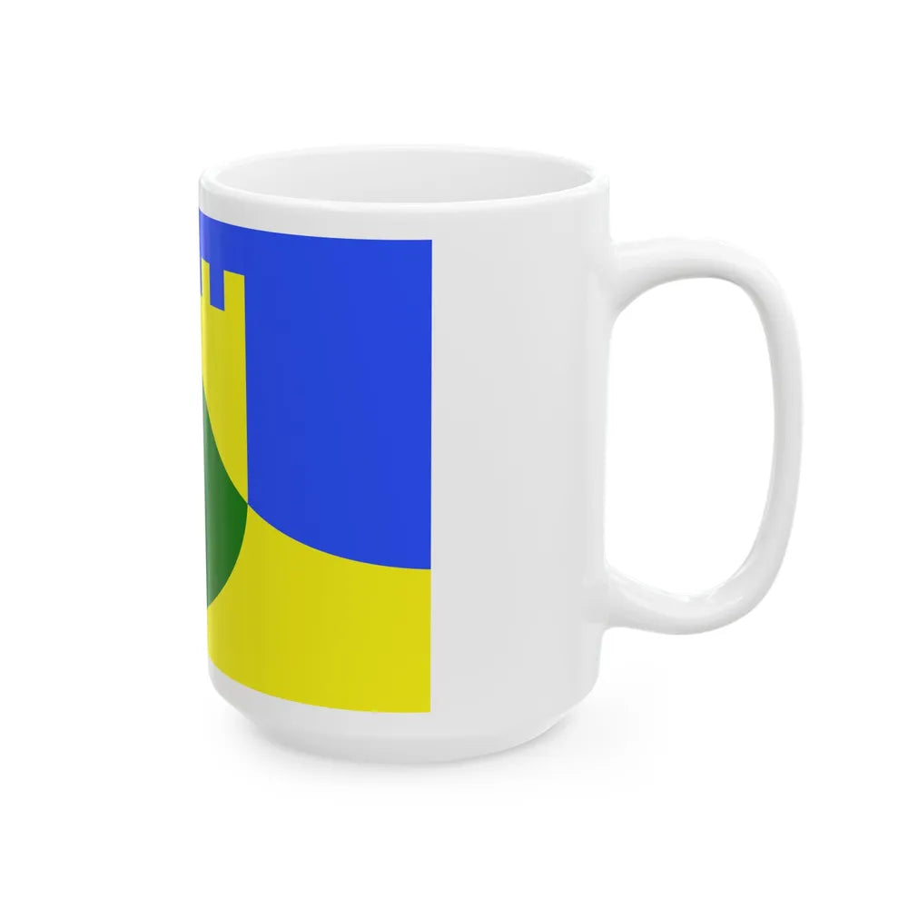 Flag of Mtarfa Malta - White Coffee Mug-Go Mug Yourself