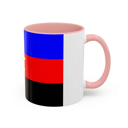 Polyamory Pride Flag - Accent Coffee Mug-Go Mug Yourself