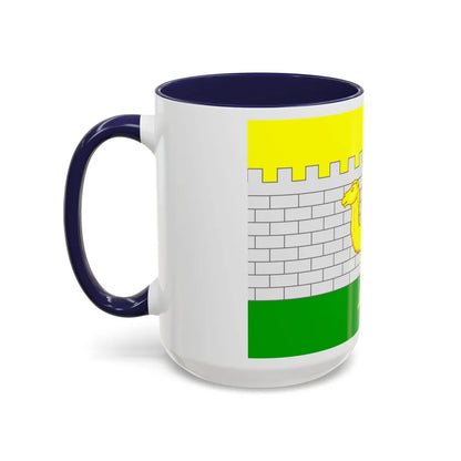 Flag of Chelyabinsk Russia - Accent Coffee Mug-Go Mug Yourself