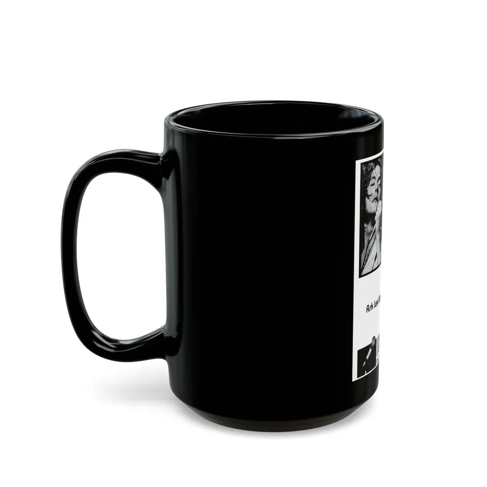 Shure Microphones - Led Zeppelin 1972 (Music Poster) Black Coffee Mug-Go Mug Yourself