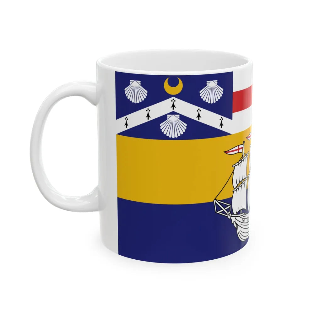 Flag of the City of Sydney Australia - White Coffee Mug-Go Mug Yourself