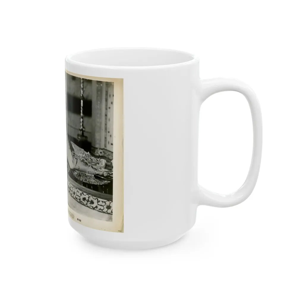 Debra Paget #420 (Vintage Female Icon) White Coffee Mug-Go Mug Yourself