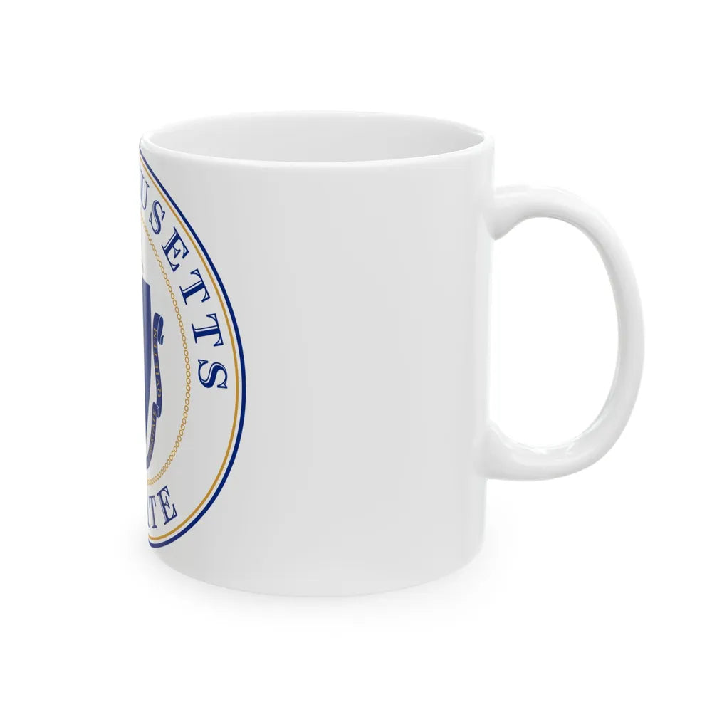 Senate of Massachusetts - White Coffee Mug-Go Mug Yourself