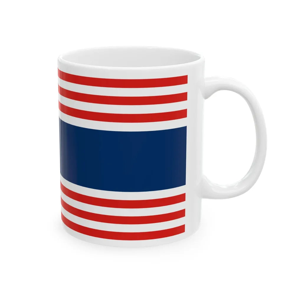 Flag of Kuala Lumpur Malaysia - White Coffee Mug-Go Mug Yourself