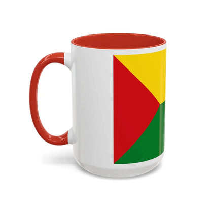 Flag of Abejorral Colombia - Accent Coffee Mug-Go Mug Yourself