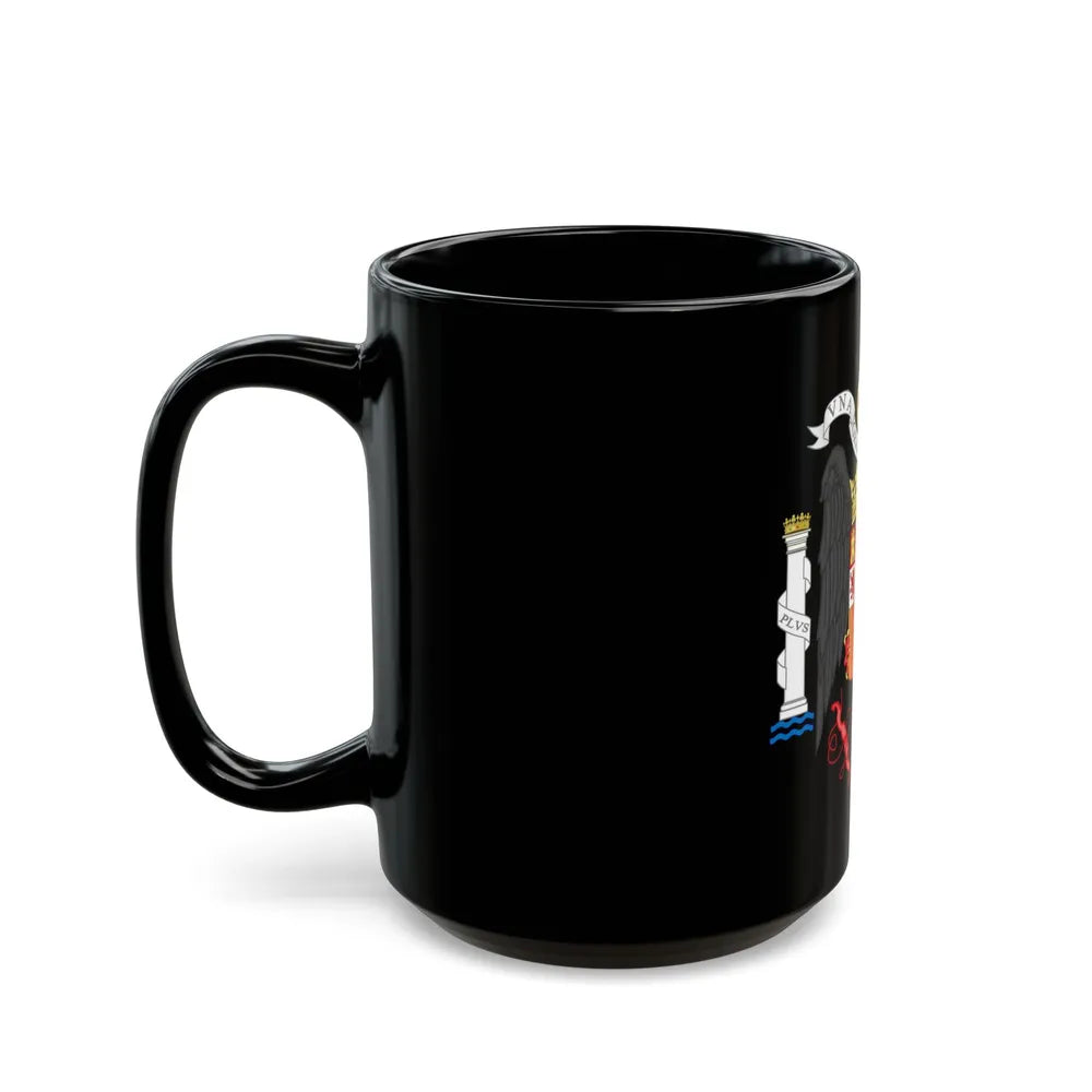 Coat of Arms of Spain (1939-1945) - Black Coffee Mug-Go Mug Yourself