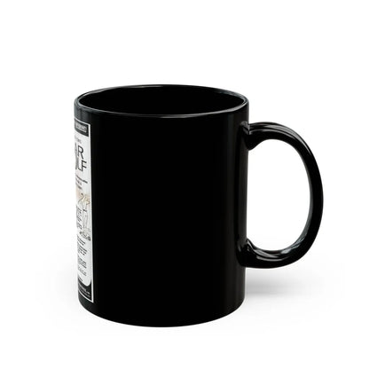 Flipper VI (Music Poster) Black Coffee Mug-Go Mug Yourself