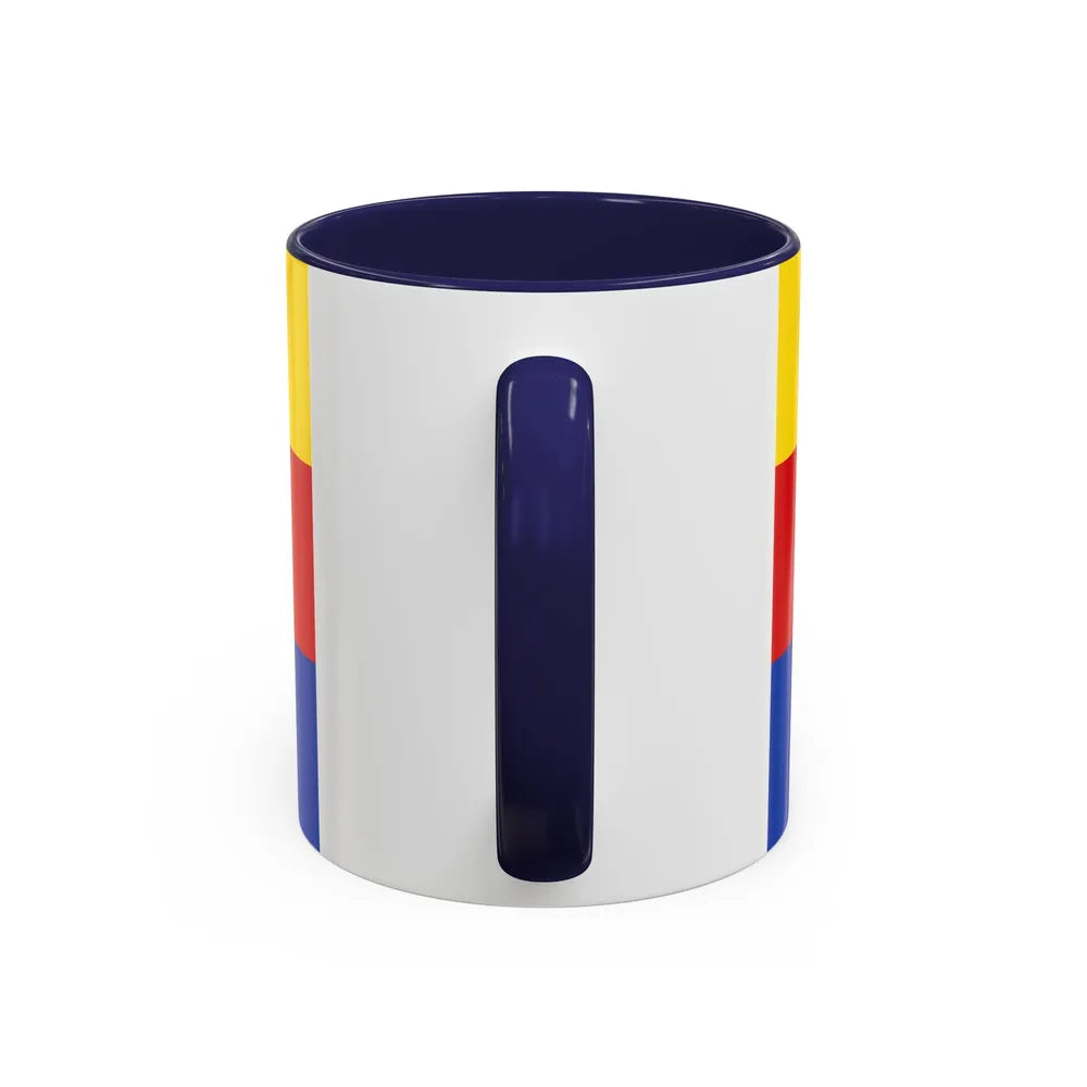 Flag of Emden Germany - Accent Coffee Mug-Go Mug Yourself